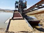 Bucket Chain Type Gold Dredge Boat High Efficiency Gold Mining Dredge Boat