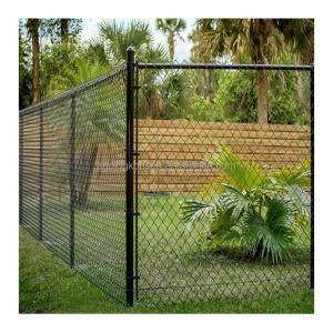 Quality Galvanized PVC Coated Wire Chain Link Fence for Slope Protection and Animal Fence wholesale