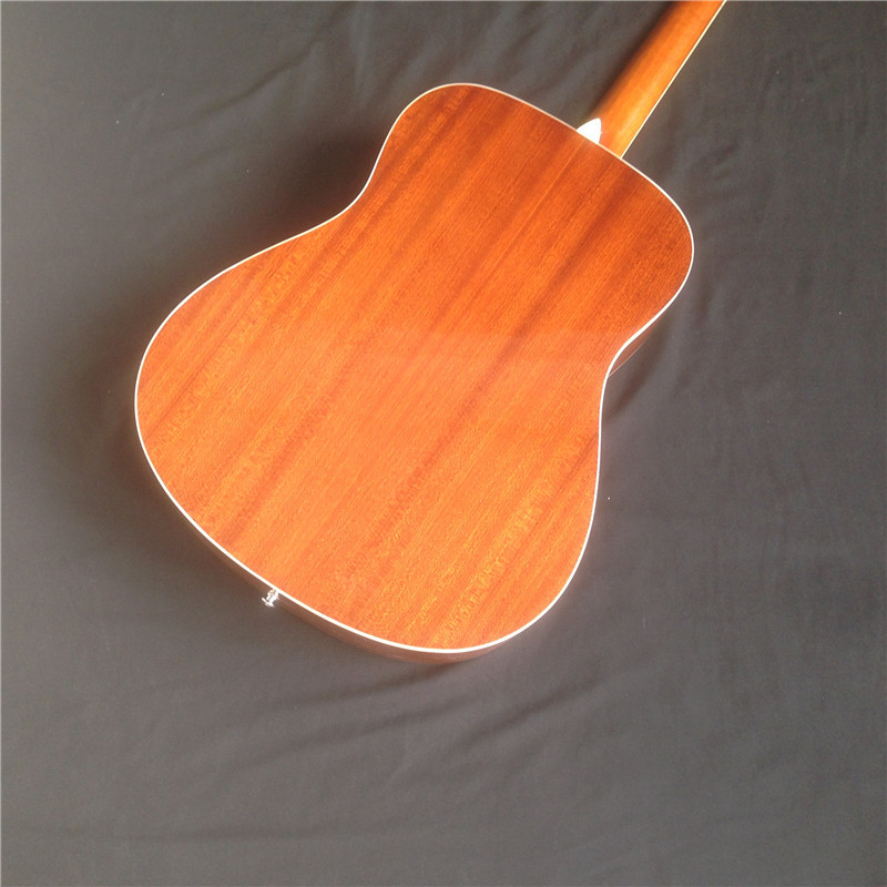 Hot sale Acoustic Guitar Natural Guitar Acoustic with One Piece of body 20 scale Chinese guitar shop free shipping