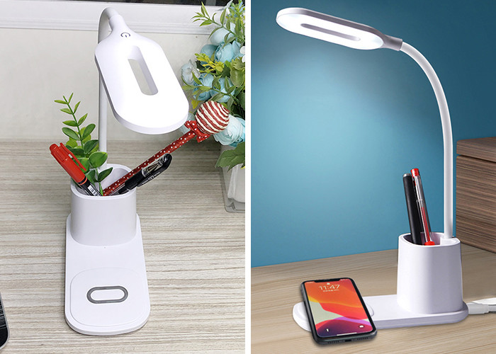 3 Brightness DC5V 10W LED Lamp With Wireless Charging Touch Switch
