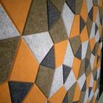 15mm High Density Sustainable Fibreglass Acoustic Barrier Panels Dust Prevention