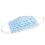 Super Soft Cloth 3 Ply Sterile Disposable Mask , Face Mask Earloop 3 Ply