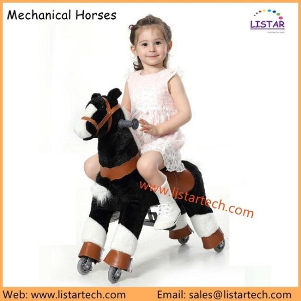 Horse Ride on Pony Toy, Moving Rocking Horse, Giddyup and Go Go Unique Horse