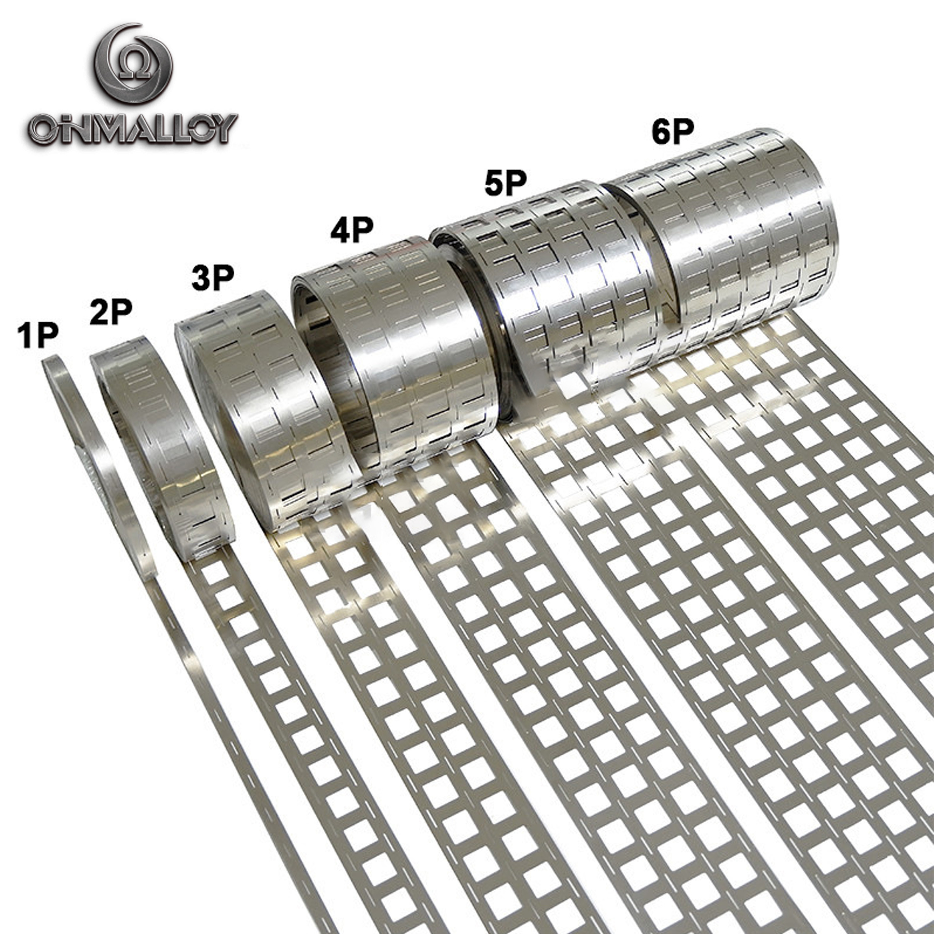 2P 8P Multi Position Nickel Strip 99.9% Purity For Battery Welding