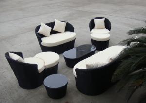 Quality 8pcs hot rattan and wicker furniture wholesale