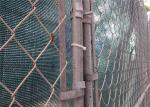 6 Foot X 10 Foot Temporary Chain Link Fence / Portable Chain Link Fence Panels