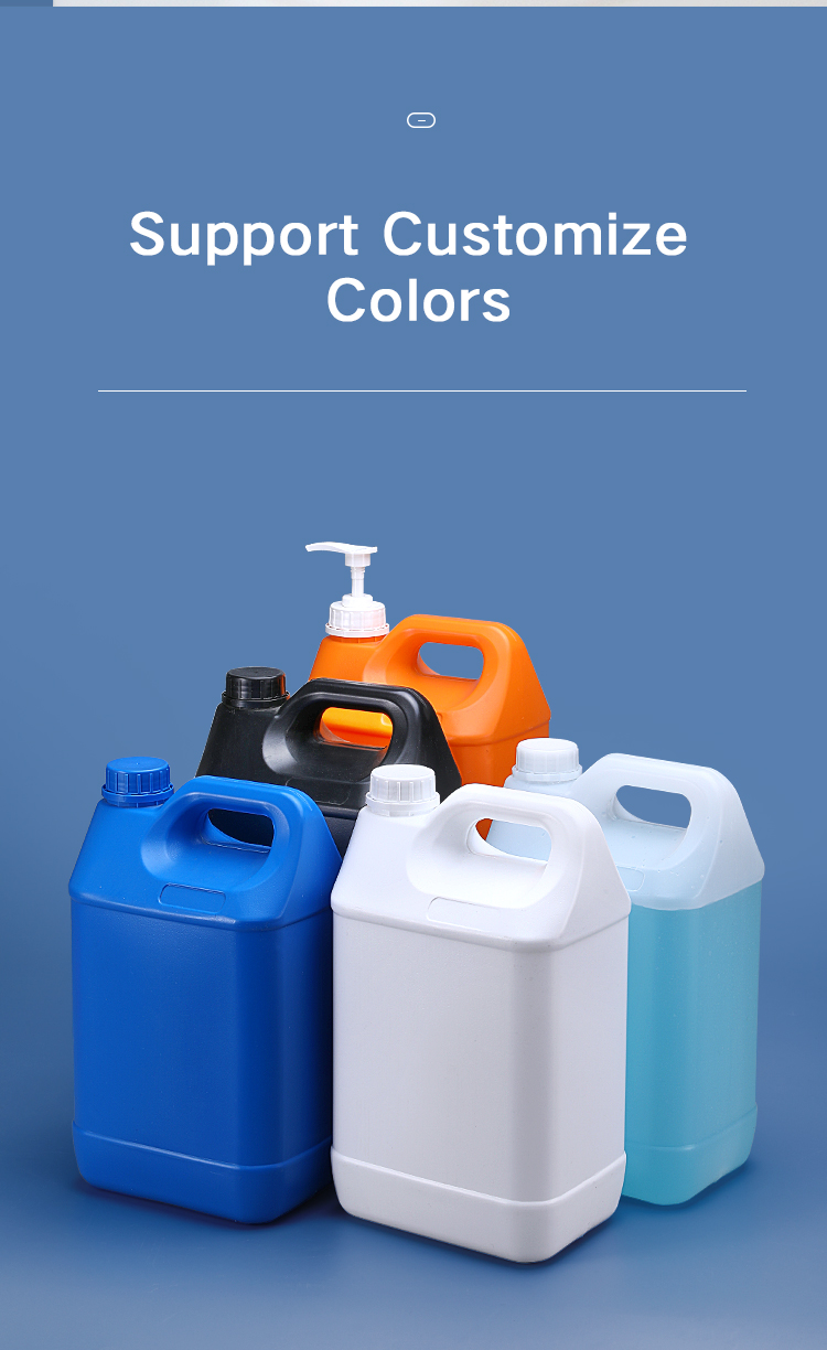Plastic Square Barrel Jerry Can With Screw Lid Material Thickened Container 1L Supplied