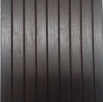 Chocolate Color Bamboo Plywood Sheets , Interior Wood Paneling Easy Installation