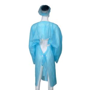 Quality Protective CPE Plastic Gown Water Resistant For Adult 102x194cm wholesale