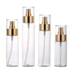 Alcohol Transparent Plastic Spray Bottle Cylinder 40mm Diameter
