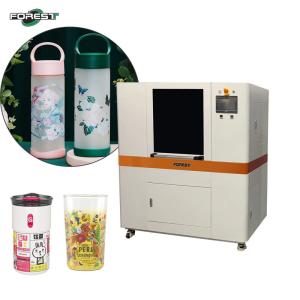 Quality Digital Bottle Printing Machine Uv Tumbler Printer Inkjet Printer For Plastic Bottle wholesale