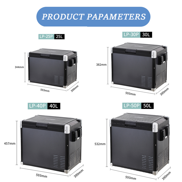 Mini Capacity 30L Portable Car Refrigerator Suitable for SUV DC 12V