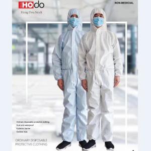 Quality Breathable Medical Protective Coveralls Antistatic Chemical Work Beekeeping wholesale