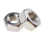 Stainless Steel 3/8 Left Hand Nuts Corrosion Resistance Various Sizes / Colors