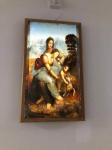 Wooden Case Smart Digital Picture Frame 89 / 89 Viewing Angle Non Reflect Screen