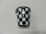 Handle Gift Metal Tin Bucket 4 Colors Printing Customized With Dot