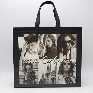 Quality Promotional full printing factory OEM plain ultrasonic non woven tote bag wholesale
