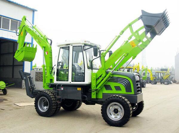 Cheap High Efficiency  Backhoe Loader 6 Ton Mini Tractor Backhoe for sale