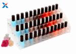Nail Polish Counter Acrylic Display Rack Showcase Multi Tiered Good Chemical