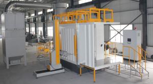Quality 700T/Month Industrial Powder Coating Line Equipment 380V - 415V wholesale