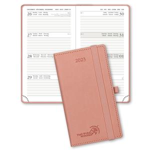 Quality Vegan Leather Verde Pocket Size Weekly Planner , POPRUN Custom Diary Planner 2023 wholesale