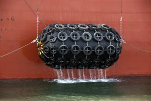 Quality 50Kpa D2.0*3.5L Penumatic Marine Fender Natural Rubber wholesale