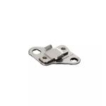 Black Precision Sheet Metal Stamping Parts Dacromet For Telecom