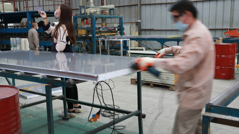 Thermal Insulation EPS Stainless Steel Sandwich Panel