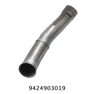 Quality Truck Parts Flexible Pipe Engine Exhaust Pipes For Mercedes Benz 9424903019 wholesale