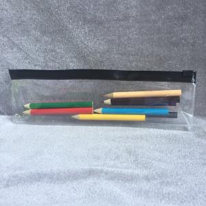 Quality Clear Pvc Pencil Pouch Big Capacity Zipper Bag Makeup wholesale
