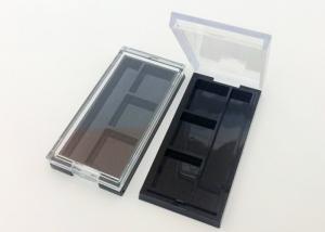 Quality Cosmetic Glitter Eyeshadow Packaging Box Dark Black Sticker Printing wholesale