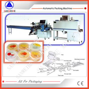 Quality Blue Silver Automatic Shrink Wrapping Machine POF Full Sealing Food Packing wholesale
