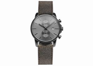 Quality Black Stainless steel chronograph watch hand japan movt watch sr626sw wholesale