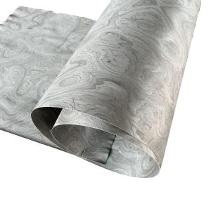 Quality Engineered Wood Veneer Grey Burl Color Reconstituted Wood Veneer for MDF Plywood and Furniture wholesale