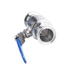 1''-8'' Standard Stainless Steel Ss 304 316 Sanitary Tri-Clamp Ball Valve with
