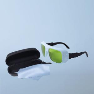 Quality Green Eye Protection Laser Safety Glasses For Dental Diodes ND YAG wholesale