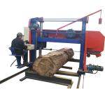 MJ2000 Large Scale Horizontal Bandsaw Sawmill Heavy Duty Diesel Sawmill For Sale