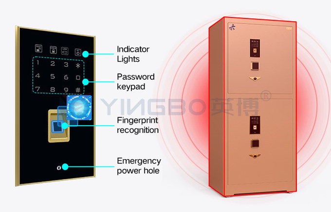 17.5 Cu Ft Security Safe Box Bank Grade 4 open ways 278±2kg YB/ZY-150D