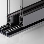 Home Aluminum Alloy Doors And Windows , Custom Tempered Glass Sliding Door