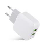 European USB Fast Wall Charger 240V 18w USB Charger Adapter