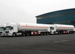 Steel 3 Axles 52600L Lpg Tank Trailer long life
