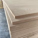 ISO9001 Sturdy MDF Wood Board Fine Texture For Interior Decoration