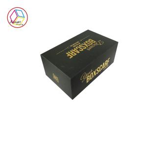 Quality Black Unique Jewelry Paper Gift Box , Luxury Jewellery Packaging Boxes wholesale