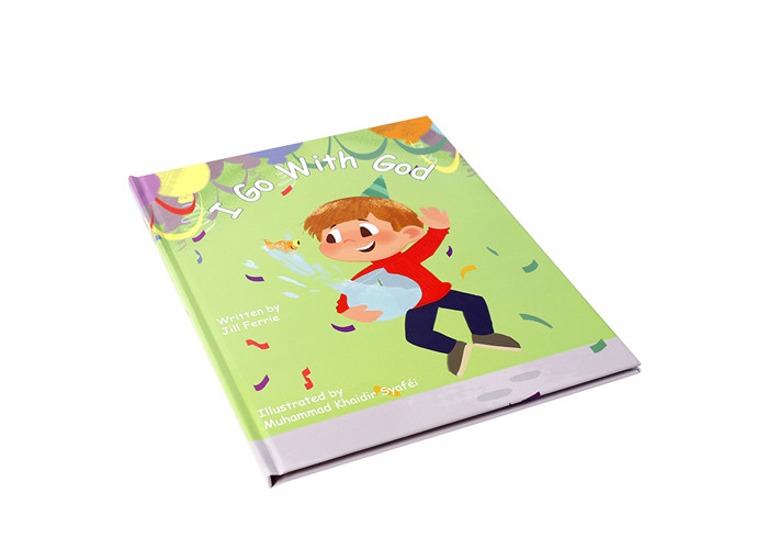 Children Story Color Hardcover Book Printing Cardboard Customized Lamination