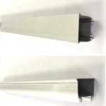 Anodized Aluminum Industrial Profile For LED Light Bar lamp Strip