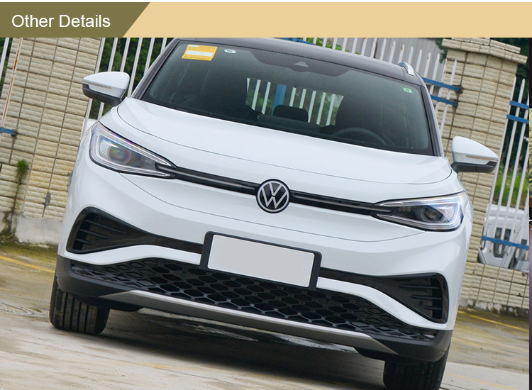 Compact SUV Volk-Swagen Id 4X Electric Cars 2023 Chinese Shop Electric Vehicle with 607km Long Range and 0.5h Charging Time