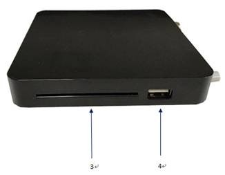 Coaxial Cable TV Set Top Box HEVC H.265 TV Receiver Compatible With Dexin CAS