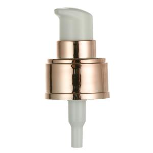 Quality 24mm Plastic UV Treatment Pump Cream Pump Lotion Pump with Over Cap wholesale