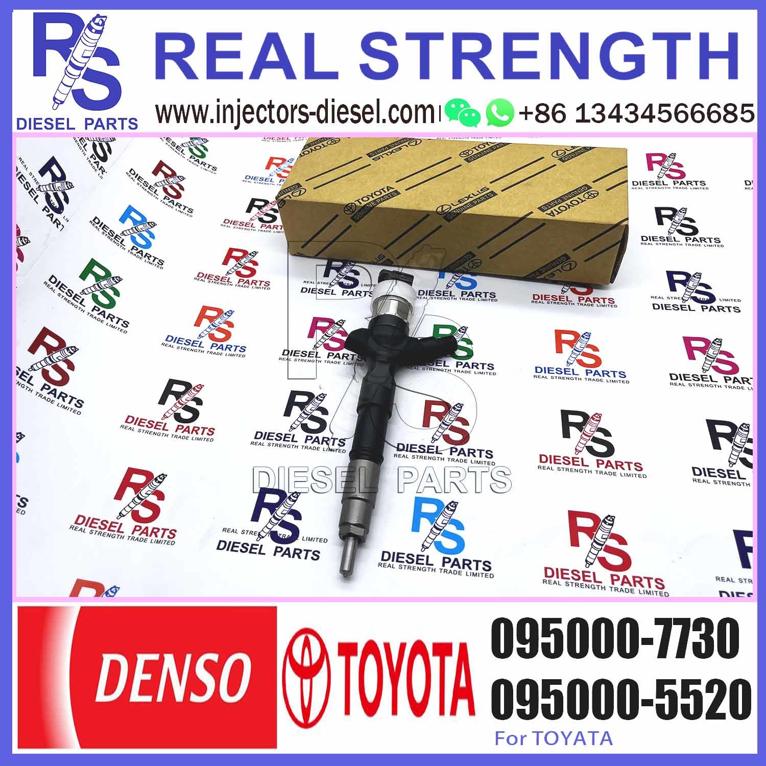 High Quality Den-so Diesel Fuel Injector 095000 7730 0950007730 23670-39135 for Toyota Daihatsu Delta 1KD-FTV 095000-773