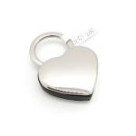 Black heart Metal Key Holder Metal Keychain Holder Minimum Order Quantity 500